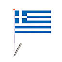 Car Durable Knit Polyester Greece National Flag
