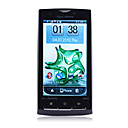 x10 wifi gps tv dual cartão dual câmera de 3,8 polegadas touch celular tela preta (cartão de 2GB TF) (sz00720864)
