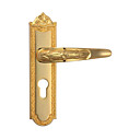 alavanca da porta archie cobre com backplate (0950-bs2051-c0306a-02)
