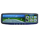 3.5 inch Touch Screen Rear View Mirror Monitor with GPS - Bluetooth - FM