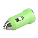 700mA sigaretta auto adattatore USB alimentata / caricatore (12V/24V DC)-verde