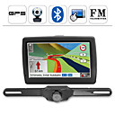 5 W pouces écran tactile GPS Transmetteur FM / Bluetooth avec appareil photo (XH-05)