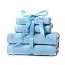 3 pc 100 Percent Cotton Single Color towel (0580 -0F757004)