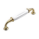 Polished Brass Ceramic Cabinet Pulls (Pack of 5) (0768-553-128)