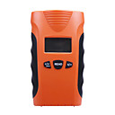 1,4 "mini gama ultrasónica lcd / medidor de distancia con guía láser - naranja (0,5 ~ 18 m / 1 * 6F22)