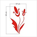 Decorative Wall Sticker  Flower6(0565-46521)