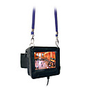 portátil de 3,5 tft / lcd monitor de prueba construir en batería recargable de LiIon batería de 12 volta