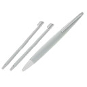 blanco lápiz táctil plumas + stylus pen bola de set para Nintendo DSi LL (3-Piece Pack)