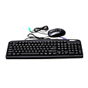 Quick Worker Optical Mouse Keyboard Suit - DT-520  (SMQ5514)
