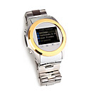 Q288 Qaud Band FM 1.5 Inch Touch Screen Watch Cell Phone Gold(2GB TF Card)