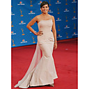 Trumpet/ Mermaid Strapless Court Trains Taffeta Tulle Emmy/ Evening Dress (WSH04161)