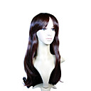 Capless Extra Long Synthetic Red Straight Hair Wig