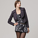 Special Collar Design Long Sleeves Short Style Coat / Inspired by Gossip Girl /Women's Coats (FF-A-1058015)