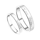 925 Sterling Silver His & Hers Rings (Set of 2)