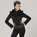 speciale stoffen in harige ontwerp revers korte kapsel vacht / vrouwen outerwears (ff-d-bk0736020)