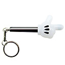 Portable Car Static Electricity Eliminator Keychain - Static Eliminating Key Ring