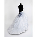 Nylon Chapel Train 3 Tier Floor-length Slip Style/ Wedding Petticoats