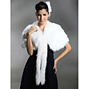 Faux Fur Bridal Special Occasion/ Wedding Shawl