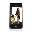 i9+ Pro Capacitive Touch Screen Dual Card Dual Camera JAVA WIFI FM 3.6 Inch Cellphone Black(2GB TF Card)