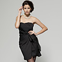 Strapless Bow-tied Gathered Dress / Women's Dresses (FF-1802BE113-0811)