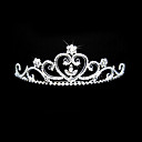 aleación preciosa con diamantes de imitación tiara de la boda checo