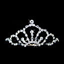 Gorgeous Alloy With Czech Rhinestones Wedding Bridal Tiara