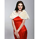 Beautiful Faux Fur Special Occasion Shawl / Wrap