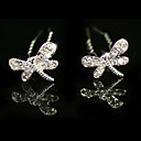 Rhinestones Wedding Pins/ Flowers,2 Pieces Per Lot