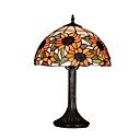12 Inch Tiffany-style Daisy Pattern Table Lamp (0835-G122596)