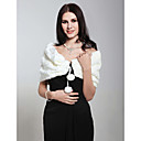 Sleeveless Faux Fur Bridal Wedding Jacket/ Wrap