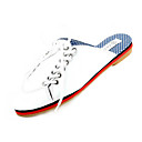 patente couro superior plana calcanhar escritório chinelos lace-up / sapatos de carreira (1177-t0338)