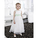 IYANA - Vestido de Florista de Organza y Satén