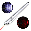 Stylet pour Ecran Capacitif 3 en 1 + Lampe Torche LED + Laser Pointeur pour iPhone et iPad - Argent