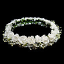 Paper Flower Bridal Headpiece/ Garland