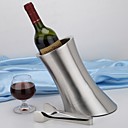 in acciaio inox bottiglia di vino titolare di raffreddamento