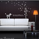 Flower Decorative Wall Sticker(0565-1105080)