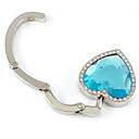 Heart Shaped Diamond Purse Hanger (set of 4)