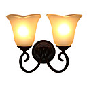 Upward 2-lightGlass Wall Sconce