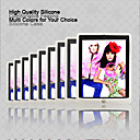 chocolate capa de silicone apple feijão para geração de capas 2 2 (branco)
