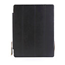 Coolest Protective Auto Wake-up/Sleep Leather Cover for iPad 2 - Black