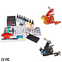 Professional Tattoo  Kit with cast-iron machine and LCD power