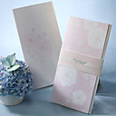 rose sakura invitation de mariage avec du papier plié joint (jeu de 50)