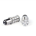 2 Pcs 27 LED 5050 Turn/Brake Light Bulbs Red (Constant light/Strobe)