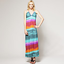 TS Braid Rope Halter Maxi Dress