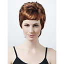 Capless Short High Quality Synthetic Brown Curly Hair Wig 0463-450