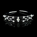 cristaux clairs bandeau mariée mariage / casque