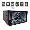 6,2 pulgadas de pantalla táctil digital de coches reproductor de DVD con GPS Bluetooth rds tv