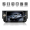 5,6 pulgadas 1DIN coches reproductor de DVD con GPS bluetooth RDS