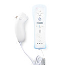 Manette MotionPlus et Nunchuk avec Etui pour Wii - Blanc