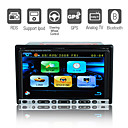 7 Inch Digital Screen 2 Din Car DVD Player Support GPS IPOD Bluetooth TV Steering Wheel Control